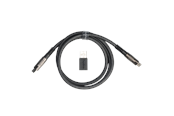 Tastaturen - Keychron Doppelt ummanteltes Geek USB 8K-Kabel (Black) - Tastaturkabel - Schwarz - Cab-38