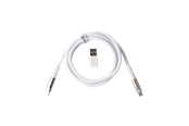 Tastaturen - Keychron Doppelt ummanteltes Geek USB 8K-Kabel (White) - Tastaturkabel - Weiss - Cab-37