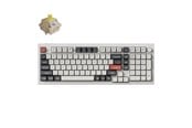 Tastaturen - Keychron Q5 Ultra 8K - Wireless Mechanical Keyboar - Gaming Tastatur - 96% - ANSI - Weiss - Q5U-P4