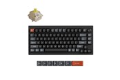 Tastaturen - Keychron V1 Ultra 8K keyboard - Gaming Tastatur (TKL) - 75% - ANSI - Schwarz - V1U-D4