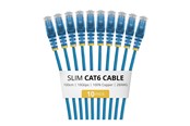 Netzwerk - Kabel - StarTech.com Startech patch cable - 1 m - blue - Blau - N6PAT100CMBLS10PK