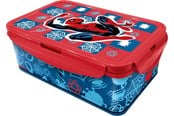 Schul-Zubehör - Spider-Man SPIDERMAN Lunch box w/remov. compartm. 21x13 cm - 088808737-74745