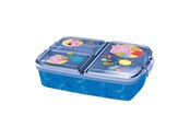 Schul-Zubehör - Peppa Pig multi compartment sandwich box 18x13 cm - 088808735-98299