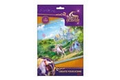 Kreativ-Spiele - Unicorn Academy Reusable Sticker set - Create your scene - 2 scenes included - 170100310