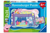 Puzzle - Ravensburger Peppa Pig - Gute Nacht, Peppa! 2x24p - 12004336