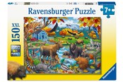 Puzzle - Ravensburger Wildtiere versammeln sich 150p Block - 12004304