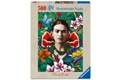 Puzzle - Ravensburger Frida Kahlo: Blühende Fantasie 500p - 12001736