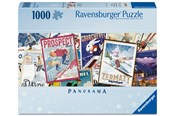 Puzzle - Ravensburger Vintage-Ski-Poster 1000-teilig - 12001389