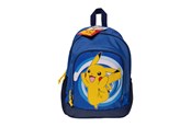 Schul-Zubehör - Pokemon POKÉMON Junior backpack with 2 zip front pockets and 2 mesh side pockets cushioned shoulder straps reflectors on straps 300D nylon 35 x 25 x 13 cm approx. 10 liters - 161709240