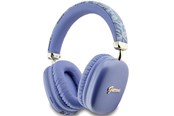 Kopfhörer/Headsets - GUESS GCube Metallic Script Logo Headphones - Purple - 3666339220815