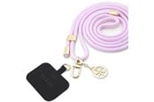 Handys - Anderes Zubehör - GUESS CBDY Cord phone strap - lilac - 3666339128920