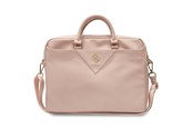 Taschen - GUESS Triangle 4G bag for a 16" laptop - pink - 3666339214081