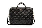 Taschen - GUESS 4G Quilted bag for a 16" laptop - black - 3666339210939