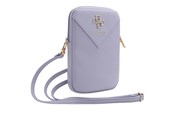 Handys - Anderes Zubehör - GUESS Zip Triangle 4G bag - purple - 3666339210649