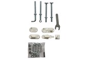 Baby Spielzeug - BabyDan Box of fittings NoTrip wood white - 300350