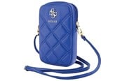 Handys - Anderes Zubehör - GUESS Zip Quilted 4G bag - blue - 3666339213985