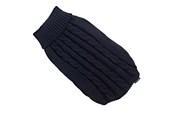 Hunde - Dogman Gestrickter Hundepullover Gina Schwarz 35cm - 759051