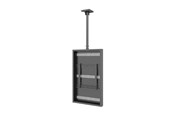 Wandhalterungen, AV-Halterungen & AV-Möbel - Multibrackets M Pro Series enclosure - medium - for digital signage panel - wire - black RAL 9005 - Max 80 kg - recommended for 49" - 7340234811342