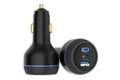 Handys - Adapter und Ladegeräte - Insmat car power adapter - 100 + 30 W - USB 2 x USB-C - 130 watt - 520-9130