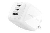 Handys - Adapter und Ladegeräte - Belkin BoostCharge Pro power adapter - GaN - 2 x USB-C USB - 70 watt - WCH018KQWH