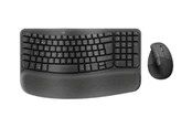 Tastaturen - Logitech Wave Keys and Lift Combo - keyboard and mouse set - QWERTZ - Swiss - graphite Input Device - Tastatur & Maus Set - Schweiz - Schwarz - 920-013885