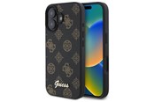 Handys - Cover & Cases - GUESS Peony Script MagSafe iPhone 16 Case - Black - 3666339342326