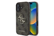 Handys - Cover & Cases - GUESS 4G Big Logo Case for iPhone 16 - Brown - 3666339327569
