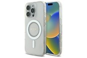 Handys - Cover & Cases - GUESS IML Rhinestones MagSafe Case for iPhone 16 Pro Max - White - 3666339305789