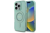 Handys - Cover & Cases - GUESS IML Rhinestones MagSafe Case for iPhone 16 Pro Max - Green - 3666339305932