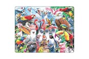 Puzzle - Larsen Puzzles Happy Birds Jigsaw Puzzle – 115 pieces Maxi (36.5 x 28.5 cm) 2D Puzzles - CZ5