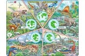 Puzzle - Larsen Puzzles "Changing World" Jigsaw Puzzle – 100 pieces Maxi (36.5 x 28.5 cm) 2D Puzzles - HL12