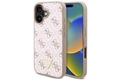 Handys - Cover & Cases - GUESS New 4G Triangle Case for iPhone 16 - White - 3666339340223