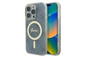 Handys - Cover & Cases - GUESS IML 4G MagSafe iPhone 16 Pro Case - Blue - 3666339345389
