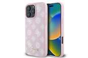 Handys - Cover & Cases - GUESS Peony Script Logo MagSafe iPhone 16 Pro Case - Pink - 3666339345549