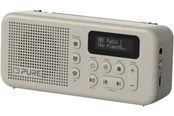 DAB, Netzwerk und Radiowecker - PURE Elan Move - DAB+/FM - Mono - Sandstone - 255878