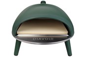 Grill und Zubehör - Delivita Diavolo Gas-Fired Pizza Oven Green - DEL-3001