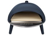 Grill und Zubehör - Delivita Diavolo Gas-Fired Pizza Oven Navy - DEL-3002