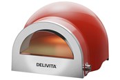 Grill und Zubehör - Delivita Flow Dual-Fuel Pizza Oven Chilli Red - DEL-5003