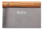 Grill und Zubehör - Delivita Dough Scraper Stainless Steel - 1202