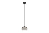 Lampen - EGLO BELOMONTEJO PENDELLEUCHTE Ø:220 E27 SCHWARZ/SCHWARZ-TRANSP. - 903021