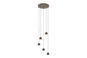 Lampen - EGLO BIMEDA 1 CLUSTER Ø:900 3L GU10 DUNKELBRONZE - 902639