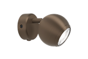 Lampen - EGLO BIMEDA 1 SPOT Ø:86 GU10 DUNKELBRONZE - 902616