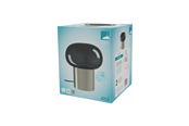 Lampen - EGLO BRAVINO TISCHLAMPE H170 TOUCH STAHL/SCHWARZ-TRANSP. - 902535