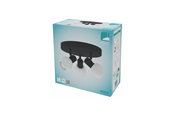 Lampen - EGLO CASTELLAZO RONDELLE Ø:250 3L E14 SCHWARZ/WEISS - 902469