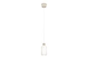 Lampen - EGLO DASMINA PENDELLEUCHTE Ø:130 E27 SAND/WEISS - 903146