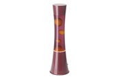 Lampen - EGLO LAVA TISCHLAMPE H395 3000K BORDEAUX/BORDEAUX/ORANGE - 74286
