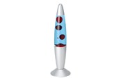 Lampen - EGLO LAVA TISCHLAMPE H420 3000K SILBER/BLAU/ROT - 74282