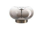 Lampen - EGLO OPTICA 1 TISCHLAMPE H155 CCT M/AFBR. BRONZE/BRAUN-TRANSP. - 902712