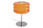 Lampen - EGLO TORTORA TISCHLAMPE H300 M/AFBR. CHROM/ORANGE - 903077