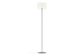 Lampen - EGLO TORTORA STEHLAMPE H1600 M/AFBR. CHROM/WEISS - 903074